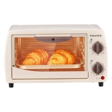전기 오븐 원룸 휴대용 경량 기숙사 오븐 베이킹 숙소용 5L 미니, B. TO121A 살구 12L 이중 베이킹, B. TO121A 살구 12L 이중 베이킹