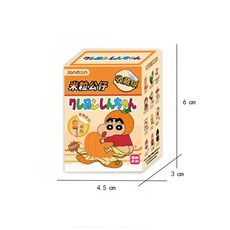 잔둠 크레용 신짱 쌀알 피규어 랜덤박스, 12 1pcs