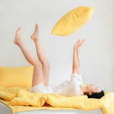 소리없는 알러지케어 차렵 이불+패드+베개 겨울 사계절 이불 침구 세트