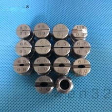 304不鏽鋼扇形噴嘴 高壓霧化噴頭, 1/8 6503 孔徑1.1mm