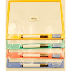 迷你磁吸小白板 附筆擦拭板, 綠