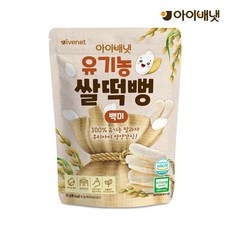 아이배냇 유기농 쌀떡뻥 30g, 백미, 6개