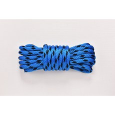 9mm 다이아몬드 패턴 pp브레이드 로프 리드줄 스트랩 아웃도어 마크라메 재료, 08.블루