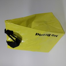 popoon 노브랜드 옐로우 타포린 장바구니 쇼핑백 18리터+키높이 깔창 1cm, 옐로우 1개 + 1cm 깔창 + 터치펜, 1개