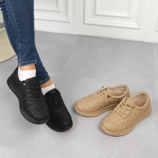 행텐 여성 푹신푹신 발편한 가벼운 밴드 스니커즈 생활방수 슬립온 HT-084