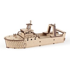 DIY 나무 모형 조립 키트 영플래닛 원양트롤선 CM937, 1개