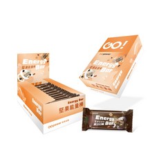 GOpower 果果能量 堅果能量棒 黑巧瑪卡口味, 350g, 1箱