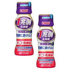 이나바 1조개 유산균 블루베리 과즙 함유 음료, 2개