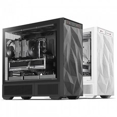 darkFlash DLX ULTRA MESH (화이트) 빅타워 PC케이스, 1개, 1