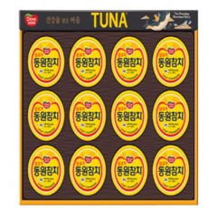 명절선물세트 동원참치 S12호 쇼핑백, 1박스, 90g