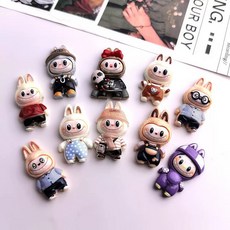 귀여운 인형 10P 파츠 세트 신발 악세사리 실내화 꾸미기