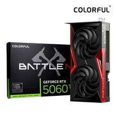 COLORFUL 컬러풀 지포스 RTX 5060 Ti BATTLE AX DUO D7 16GB 도우정보, RTX5060Ti 16GB BT
