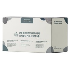 강릉 보헤미안 박이추 커피 드립백8g 11P+10g 22P, 8g, 1박스, 33개입
