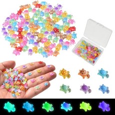 해외 Yuronam 공예용 미니 레진 거북이 100개 요정 정원 인형의 집 마이크로 조경 장식용 빛나는 작은 미국매장정품+ 1724584, .0003.70.