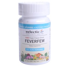 eclectic INSTITUTE 低新鮮凍乾小白菊 175 毫克非轉基因素食膠囊, 1個, 50 件