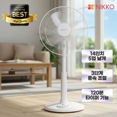 니코 선풍기 타이머 자동회전 스탠드형, NKF-PB1371