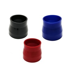 락모터스 차량용 실리콘 밴드 리듀서 스트레이트 일자 사다리꼴 코어밴드 흡기 인테이크 튜닝, 76mm, 1개