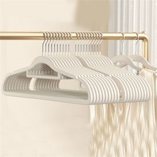 가정용 논슬립니트옷걸이 옷걸이행거 세트 어깨뿔 방지 논슬립 니트옷걸이, 3. 흰색 20개, 흰색, 20개