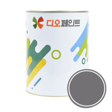 디오페인트 리노타일 욕실 주방 타일 수성, 뉴트럴49 (라일락그레이), 1L, 1개