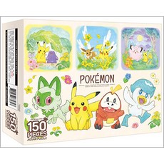 포켓몬스터 직소퍼즐 150조각 포켓몬 원씬 아트, 예림당, 단품