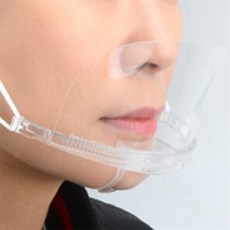 요식업 마스크 요리용 조리사 음식점 투명 입가리개_604, 708, 708