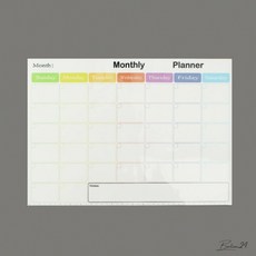 굿플랜 월간 스케줄 고무자석 화이트보드 가정용 마카 냉장고 일정관리 사무실 현관문, 상세페이지 참조, 상세페이지 참조