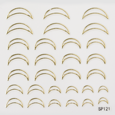 로모네일 데코스티커 113종 모음 셀프네일아트재료 네일데칼, 로모데코 SP121, 1개