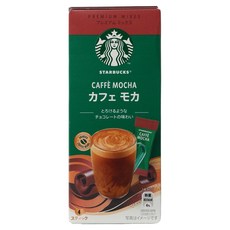 STARBUCKS 星巴克 摩卡咖啡隨身包 4條入, 1個