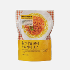 노브랜드 홈스타일 로제스파게티 소스 400g 4개 양념 조미료