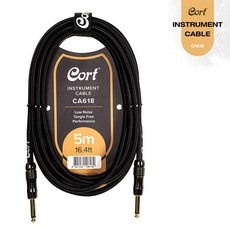 Cort 콜트 5m 기타 케이블 CA618