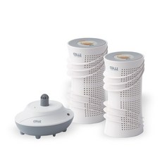 GW水玻璃分離式除濕機組(2機1座)-抗潮防霉, 旋風360*2