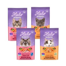 HALO 嘿囉 無穀貓飼料 3LB 全系列, 1.36kg, 1個, 成貓雞肉