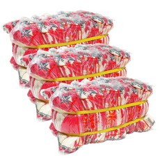 DK KC인증 반코팅장갑 300켤레, 적색, 1세트