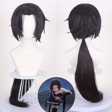 小優 刺客伍六七 梅花十一 Cosplay 假髮 仿真頭皮頂, 1個