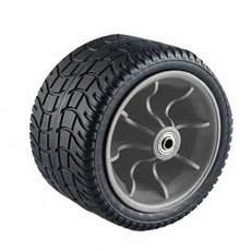 대형 웨건 바퀴 베어링 운반 캠핑용 짐수레 아웃도어, 1개, 7인치 오프로드 175x100 8mm 회색