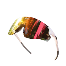 VUELO 라이딩고글 변색 선글라스 낚시편광 등산 자전거 고글 경량 골프, 레드, 1개