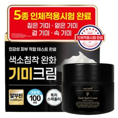 (고함량) 기미 억제 빅토나인 기미크림 트라넥삼산 대용량 잡티미백 색소침착크림, 1개, 100g