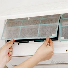 벽걸이 에어컨 방진필터 미세먼지