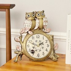 함께 부엉이 탁상 시계, 신주