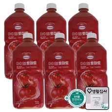 보넬드 아이엠 토마토 주스 착즙 + 천연비누, 6개, 1L