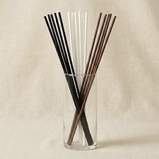 디퓨저 긴 섬유스틱 4mm x 40cm 4x40 발향 디퓨져 스틱 리드, 10개입, 1개, 브라운