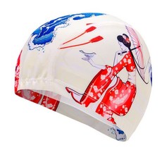 新款游泳帽游泳溫泉泳帽女時尚勒頭舒適長髮成人加大高彈護耳女士, 1個, 009