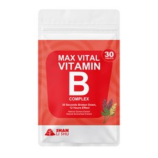 山立樹藜麥超感維他命B群(30入) 12小時長效釋放！植萃B群(非化學非酵母) 全穀物來源(藜麥x蕎麥)4倍吸收率, 1個, 30顆