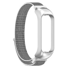 핏2 SMR220 스테인리스 밴드 스트랩 Fit2 시계 스틸, G. 조개껍질 색상  은색 프레임
