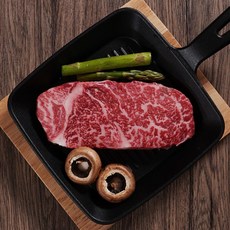 (JJFOOD) 1++ 한우 채끝 300g 소고기 한우 등심 모듬, 1++한우채끝 300g, 1개