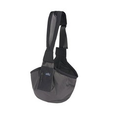 小型犬大容量寵物外出斜挎包包春夏秋季小狗狗便攜手提式出行包, 1個, 黑色