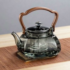 高硼矽耐高溫玻璃茶壺 提梁式 家用泡茶壺, 商品主圖, 1個