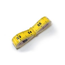 보급형 노란 띠줄자 칼라 양면 줄자, 노랑띠줄자, 1개