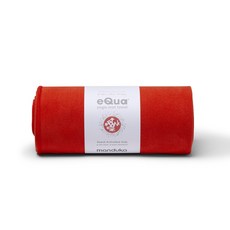 Manduka eQua 瑜珈鋪巾 親膚吸汗止滑 標準尺寸67X182cm 超細纖維運動鋪巾 濕止滑, Bloom, 1個