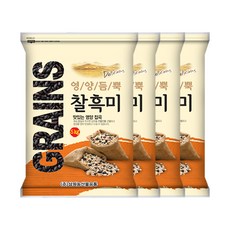 [삼원농산] 찰흑미 20kg (5kg/4개) - 2025년산 햅쌀 검정쌀, 4개, 5kg